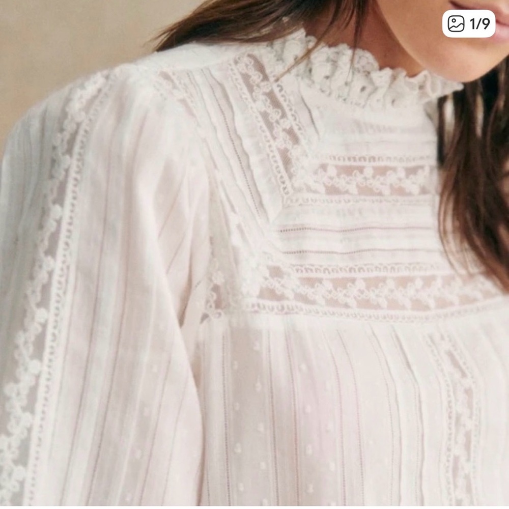 Sezane Elisabetta Blouse - Small - Picture 2 of 5
